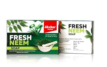 AKSHAR FRESH NEEM SOAP 75 gm