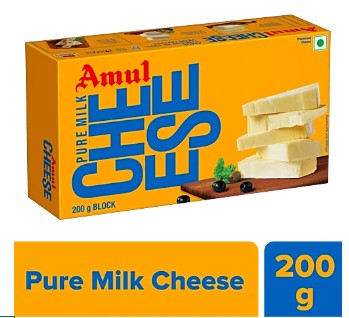 AMUL CHEESE BLOCK 200 gm