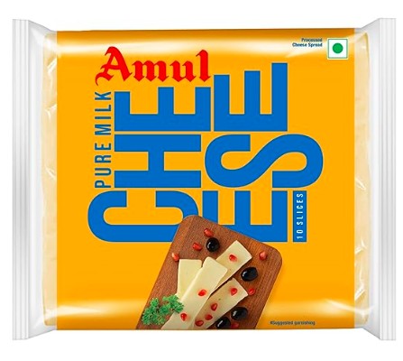 AMUL CHEESE SLICES 200 gm