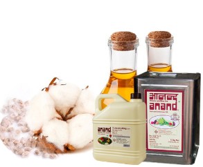 ANAND KAPAS OIL POUCH 1 ltr