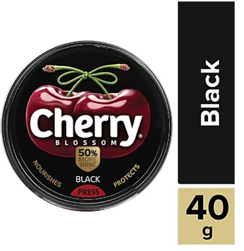 CHERRY BLACK SHOE POLISH 75 ml