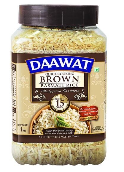 DAAWAT BROWN BASMATI RICE 1 kg