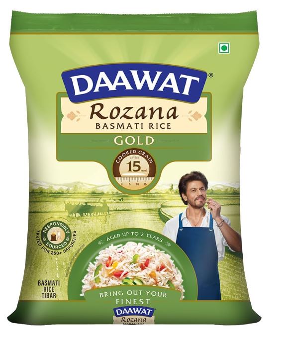 DAAWAT ROZANA GOLD BASMATI RICE 1 kg