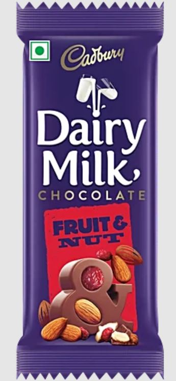 DAIRY MILK CHOCLATE FRUIT&NUT 75 gm