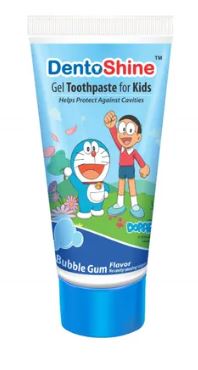 DENTOSHINE TOOTHPASTE KIDS BUBBLE GUM 80 gm