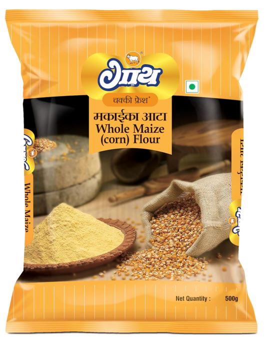 GAAY CHHAP MAKKAI FLOUR