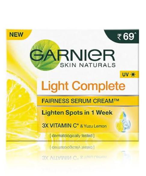 GARNIER BRIGHT COMPLETE SERUM CREAM 23 gm