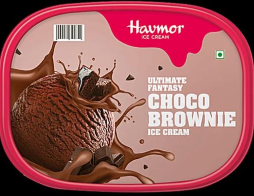HAVMOR CHOCO BROWNIE ICE CREAM 750 ml
