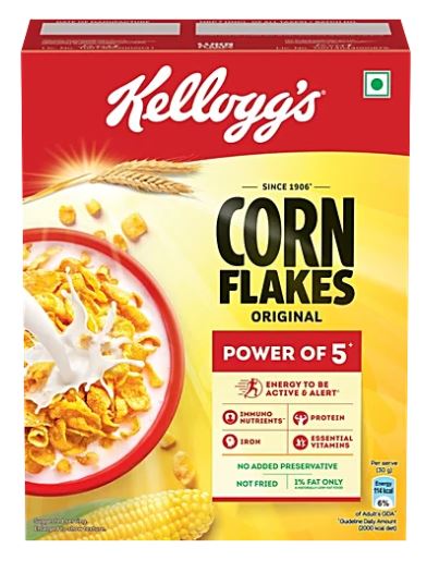KELLOGG`S CORN FLAKES ORIGINAL-120GM