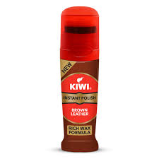 KIWI BROWN LEATHER POLISH 75 ml