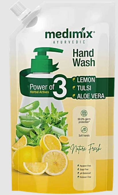 MEDIMIX LEMON TULSI ALOE VERA H.W 675 ml