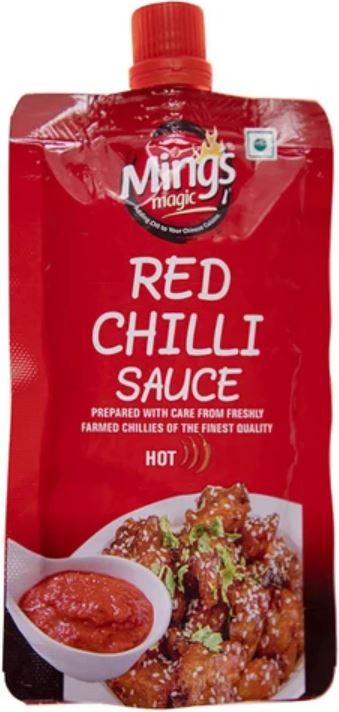 MINGS RED CHILLI SAUCE 620 gm