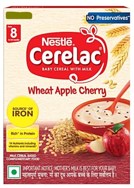 NESTLE CERELAC WHEAT APPLE CHERRY 300 gm