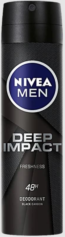 NIVEA MEN DEEP IMPACT SPRAY 150 ml