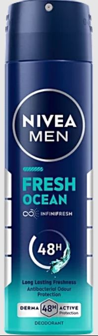 NIVEA MEN FRESH OCEAN SPRAY 150 ml