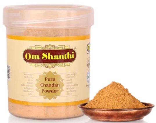 OM SHANTI CHANDAN POWDERR 50 gm