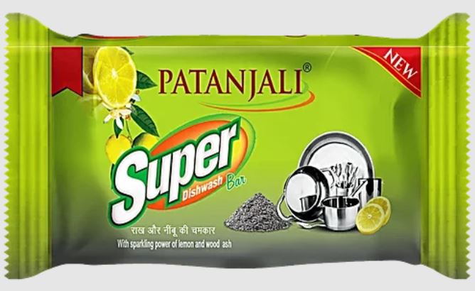 PATANJALI SUPER DISHWASH BAR 145 gm