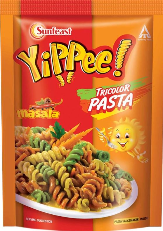 YIPPEE TRICOLOR MASALA PASTA 65 gm