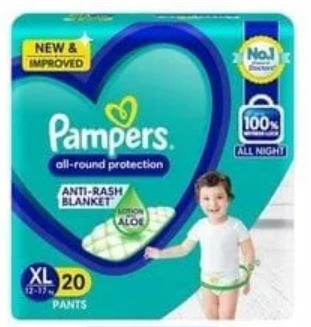PAMPERS ANTI-RASH ALOE&VIT.E  L 19
