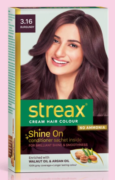 STREAX CREME HAIR COLOUR 3.16 BURGUNDY