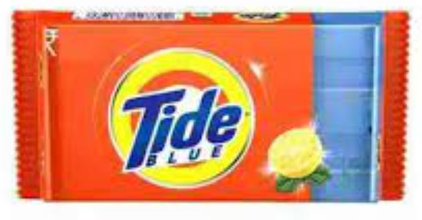 TIDE BLUE BAR  Pack of 4  100 gm