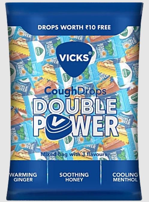 VICKS DOUBLE POWER POUCH 25S