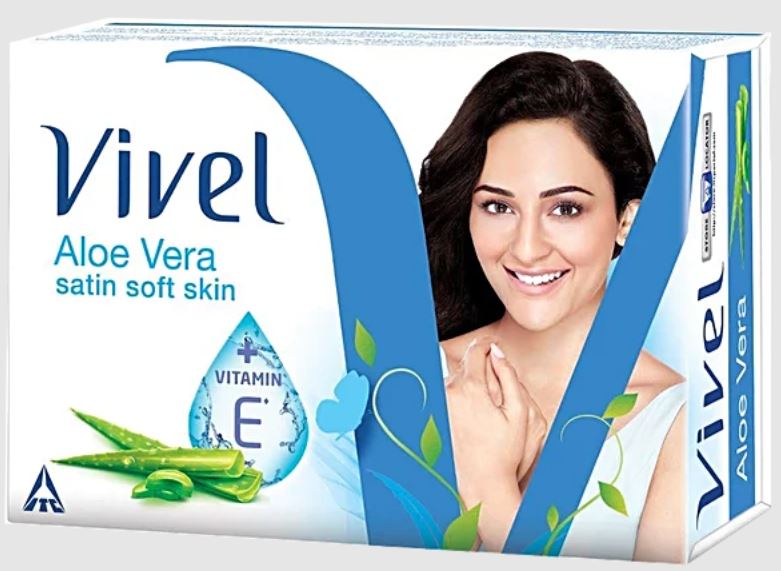 VIVEL ALOE VERA SOAP  Pack of 4+1  47 gm