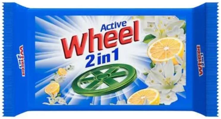 WHEEL 2IN1 BLUE BAR 300 gm  Pack of 4