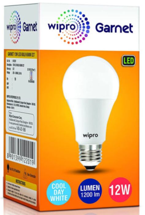 WIPRO GARNET LED BULB 12W
